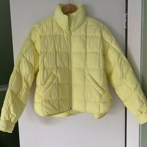 FP Movement Packable Pippa Puffer Jacket - xs - pale yellow